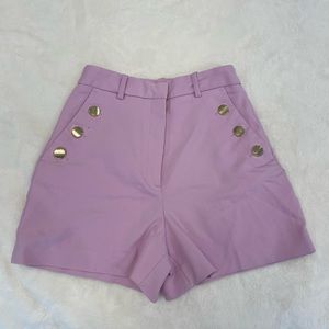 Zara Purple Shorts